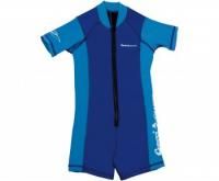 Гидрокостюм детский Baby Shorty, 2 мм, синий, (2-4 года) CRESSI