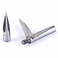Наконечник гарпуна подводного ружья Steel ПИРАНЬЯ один лепесток, сменная головка