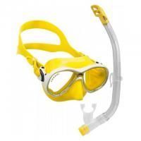 Набор детский Cressi Marea VIP JR (маска Marea JR + трубка Top) Yellow Желтый