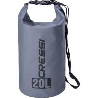 Гермомешок CRESSI с лямкой DRY BAG  серый 20 литров, Cressi в www.aquatavr.ru с гарантией лучшей цены
