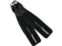Ласты IMERSION для подводной охоты черные с открытой пяткой xlarge