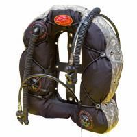 Крыло двухинфляторное Amphibian Gear Camo с бандажом 50 LB