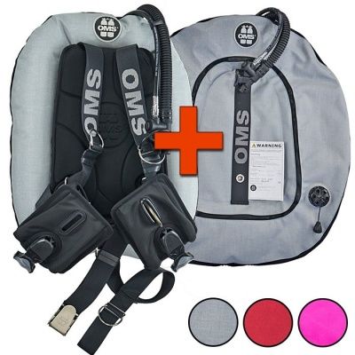 Компенсатор плавучести OMS DIR DELUX AL Smart Steam BLACK 32LB