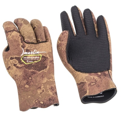 Перчатки Marlin Ultrastretch Oliva 5 мм в www.aquatavr.ru с гарантией качества