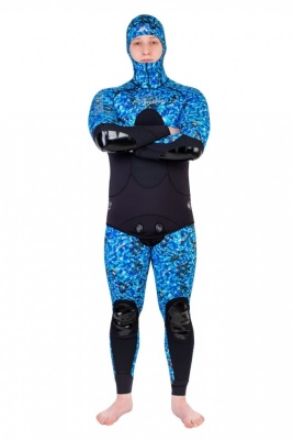 Гидрокостюм Scorpena C3 - 1.5 мм BLUE Camo в www.aquatavr.ru с гарантией качества
