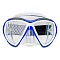 Маска Marlin Accent Blue/white/trans
