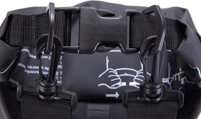 Гермомешок CRESSI с карманом на молнии, DRY BAG, серый 10  литров, Cressi в www.aquatavr.ru с гарантией качества