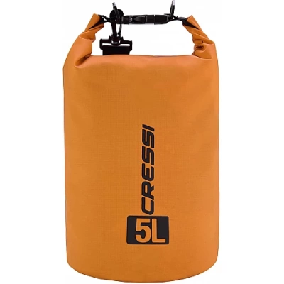 Гермомешок CRESSI с лямкой DRY BAG  оранжевый 5 литров, Cressi в www.aquatavr.ru с гарантией качества