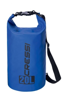 Гермомешок CRESSI с лямкой DRY BAG  синий 20 литров, Cressi в www.aquatavr.ru с гарантией качества