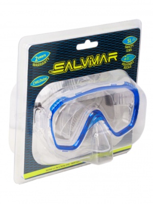 Маска детская Salvimar MILLY, синяя