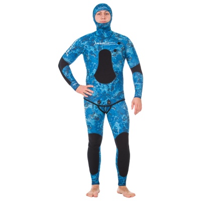 Гидрокостюм Marlin Camoskin Pro Ocean Blue 3 мм в www.aquatavr.ru с гарантией качества