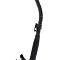 Трубка Marlin Flash Black/orange прямая гофра