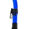 Трубка Marlin Flash Blue прямая гофра
