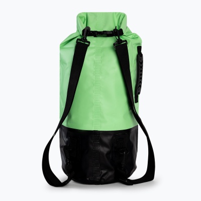 Герморюкзак CRESSI с карманом на молнии Premium BACK PACK, черный/зеленый, 20 литров, Cressi в www.aquatavr.ru с гарантией качества