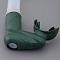 Трубка сарган "агидель" сухая 2 клапана, прозрачный/темно-зеленый силикон