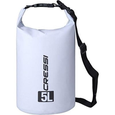 Гермомешок CRESSI с лямкой DRY BAG  белый 5  литров, Cressi в www.aquatavr.ru с гарантией качества