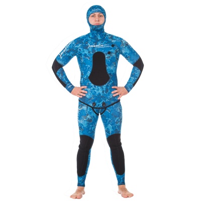 Гидрокостюм Marlin Camoskin Pro Ocean Blue 3 мм в www.aquatavr.ru с гарантией качества