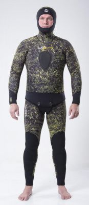 Гидрокостюм для подводной охоты AquaDiscovery АТАМАН CAMO PIXEL 5 мм в www.aquatavr.ru с гарантией качества