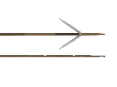 Гарпун tahitian Shaft, два флажка, зацеп прорезь, ø6,25 мм., 95 см. в www.aquatavr.ru с гарантией качества