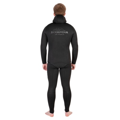 Гидрокостюм Scorpena AllBlack - 7 мм в www.aquatavr.ru с гарантией качества