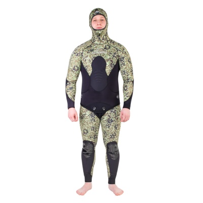 Гидрокостюм Scorpena C3 - 5 мм GREEN Camo в www.aquatavr.ru с гарантией качества