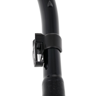 Трубка Marlin Flash Black/orange прямая гофра