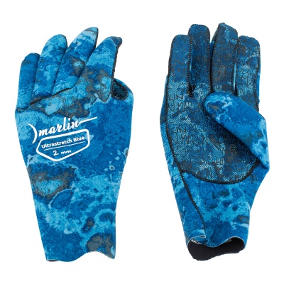 Перчатки Marlin Ultrastretch Blue 2 мм в www.aquatavr.ru с гарантией качества