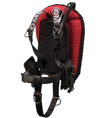 Компенсатор плавучести OMS DIR DELUX AL Smart Steam RED/BLACK 32LB