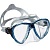 Маска Cressi Big Eyes Evolution Crystal Прозрачный силикон Blue Синяя
