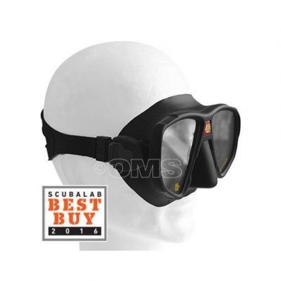 Маска для дайвинга OMS Black Two Window Frameless
