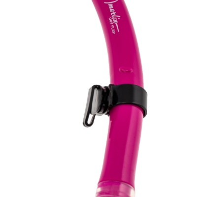 Трубка Marlin Dry Flap Pink/trans