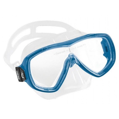 Маска Cressi Onda Прозрачный силикон Blue Синяя