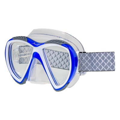 Маска Marlin Accent Blue/white/trans
