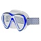 Маска Marlin Accent Blue/white/trans