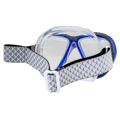 Маска Marlin Accent Blue/white/trans