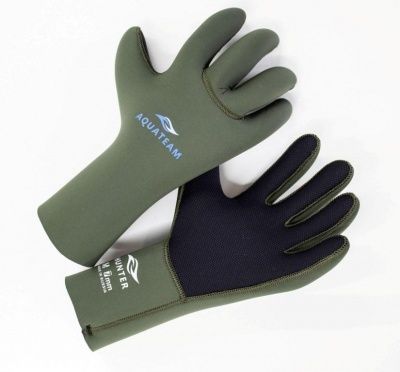 Перчатки AquaTeam Hunter 5мм в www.aquatavr.ru с гарантией качества