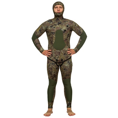 Гидрокостюм Marlin Camoskin Pro Green 7 мм в www.aquatavr.ru с гарантией качества
