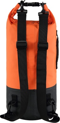 Герморюкзак CRESSI с карманом на молнии Premium BACK PACK, черный/оранжевый, 20 литров, Cressi в www.aquatavr.ru с гарантией качества