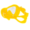 Маска Marlin Frameless Duo Yellow