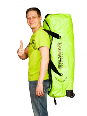 Сумка Salvimar ROLLER Acid Green на колесах, 100 литров в www.aquatavr.ru с гарантией качества
