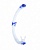 Трубка K2 HD прозрачно-синяя