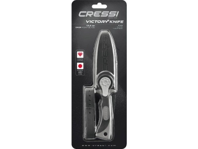 Нож CRESSI victory длина лезвия 12,4 см в www.aquatavr.ru с гарантией качества
