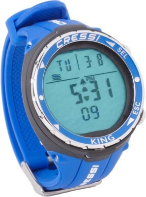 Компьютер наручный фридайвинг KING WATCH Cressi черный-оранжевый в www.aquatavr.ru с гарантией качества